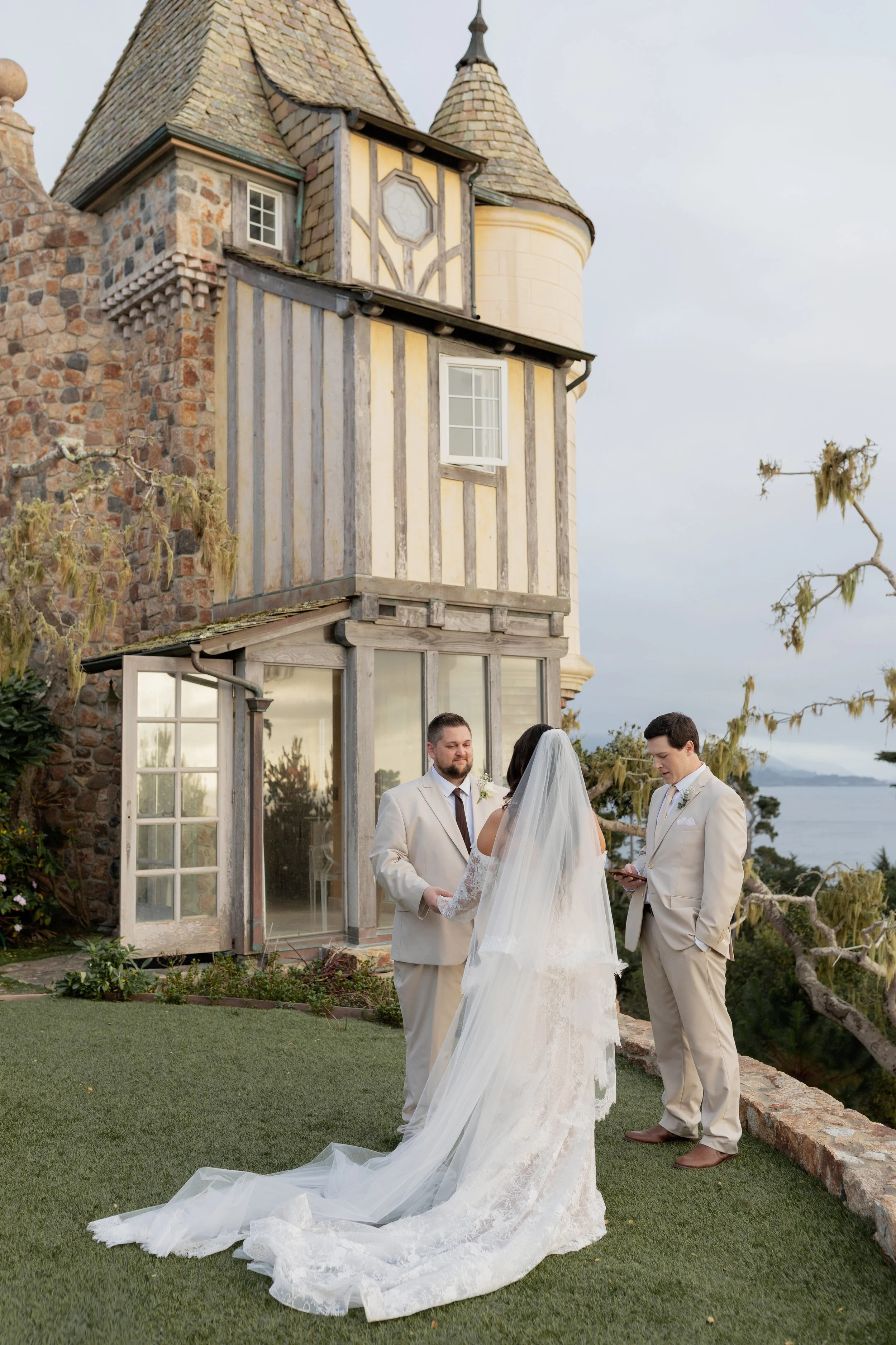 Pebble Beach Micro Wedding at Private Estate