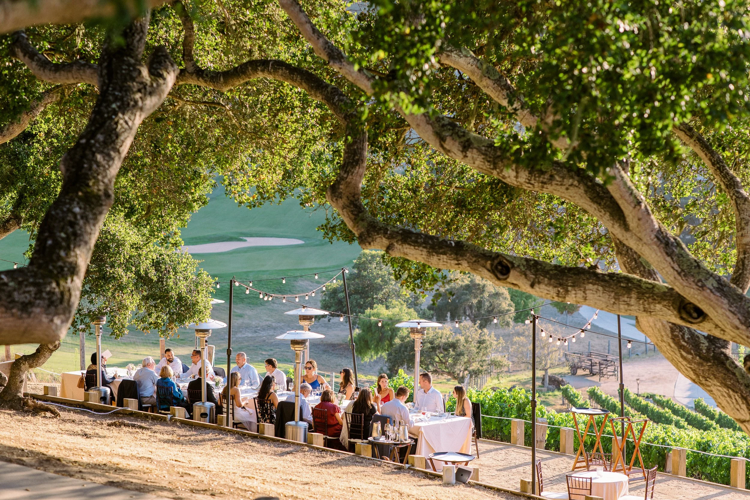 wedding rehearsal at carmel valley ranch