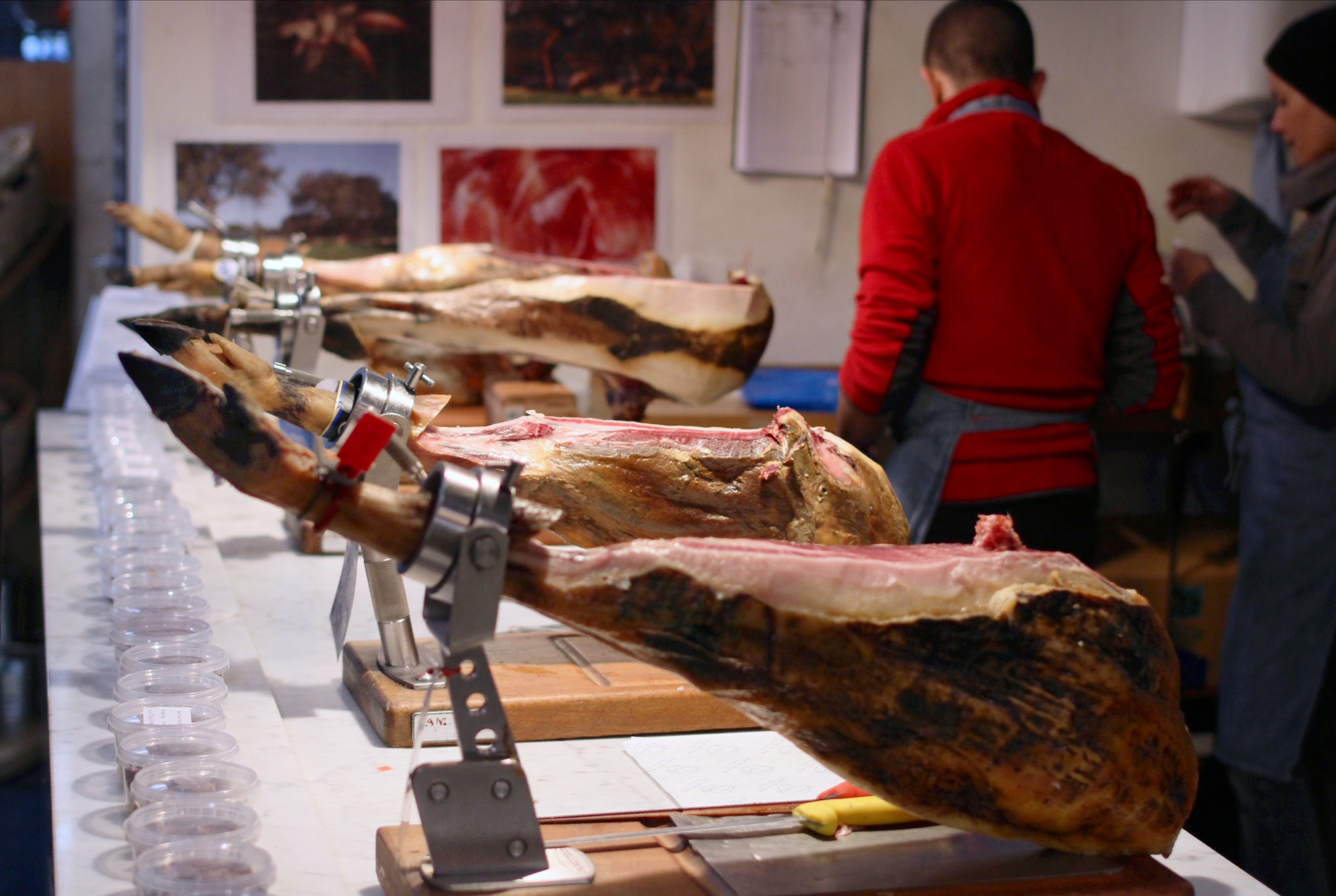 Jamon Iberico and Other Treats from Borough Market London
