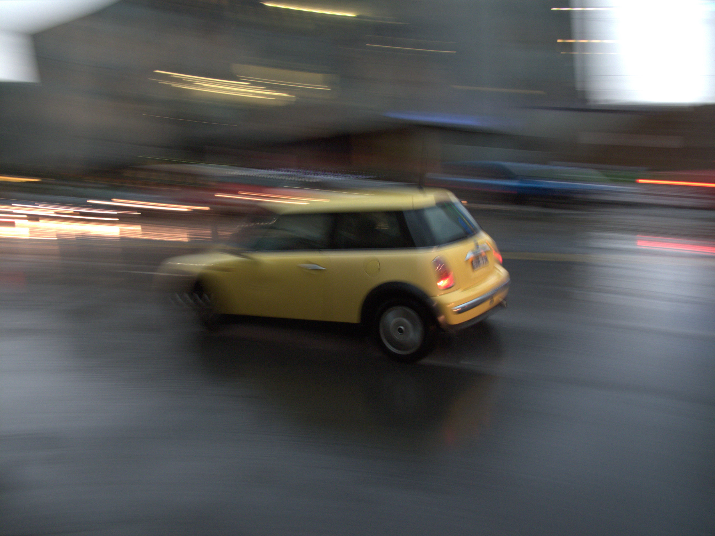 Melbourne in the Rain