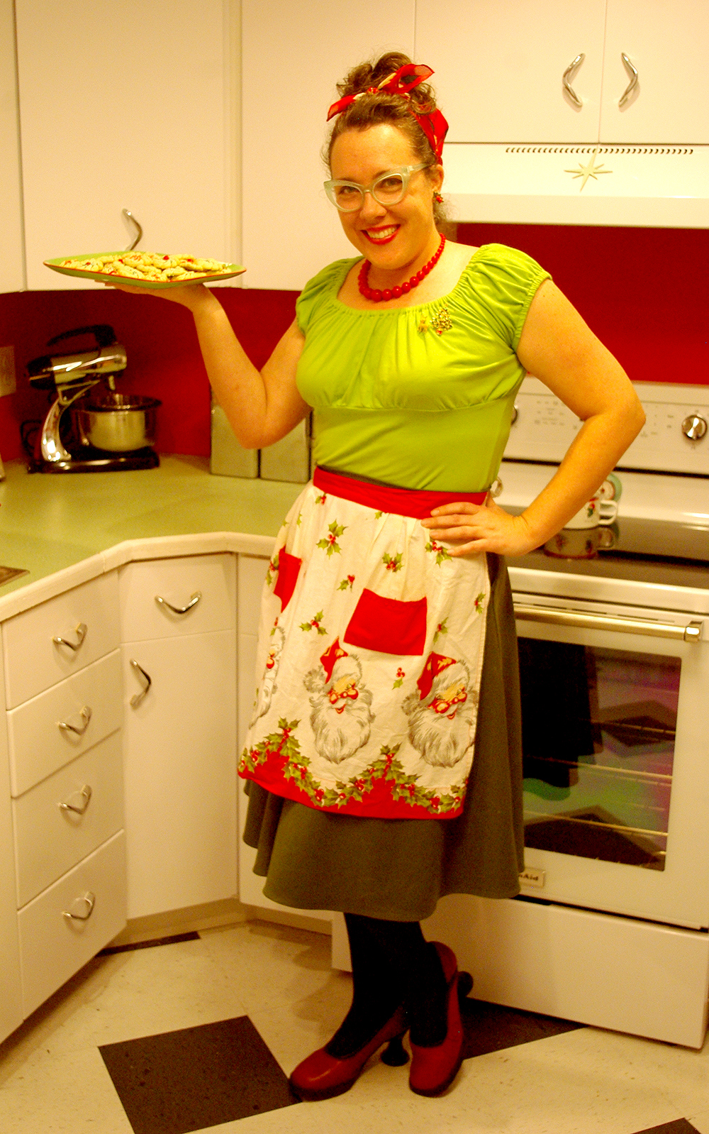 Merry Christmas, from my retro kitchen! 