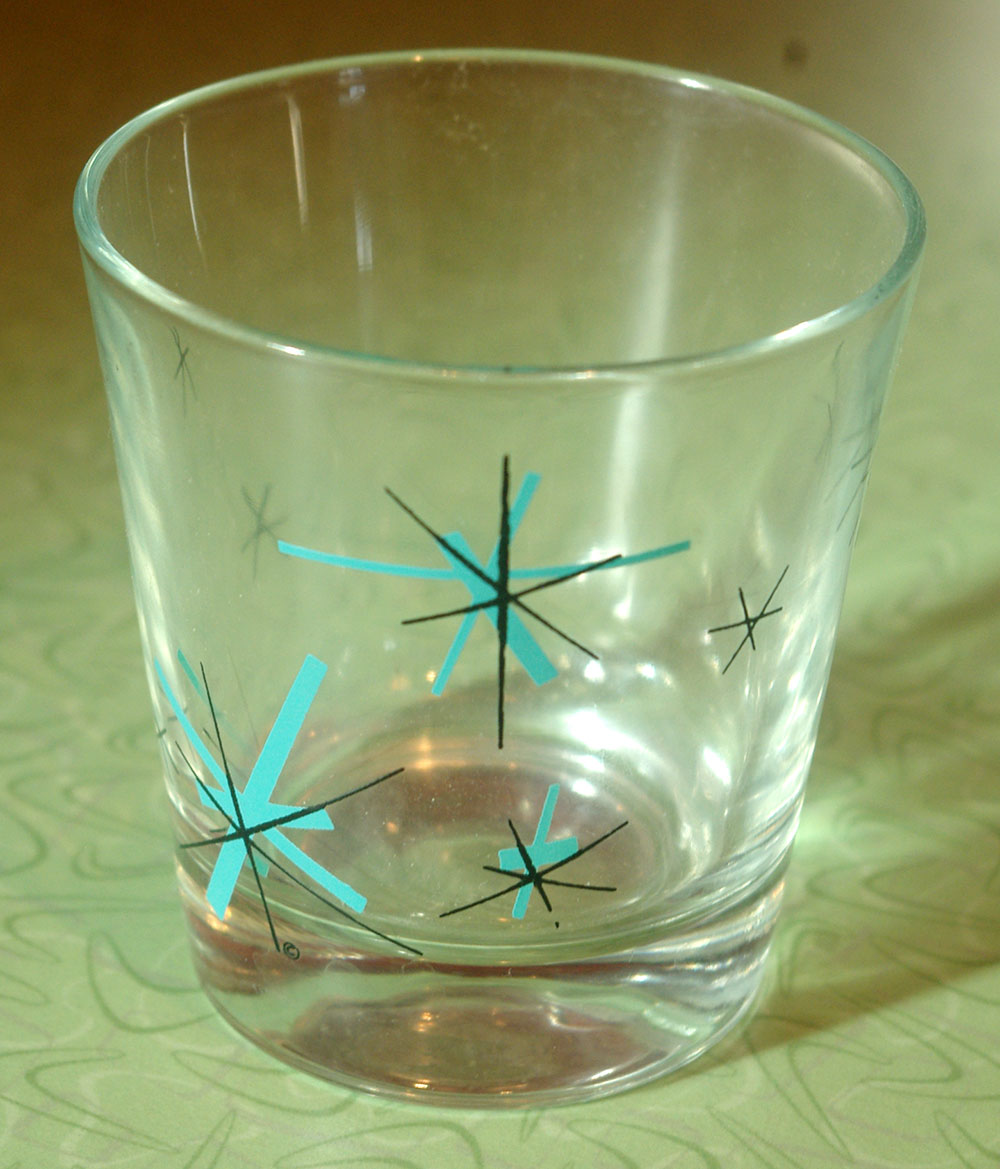 The glass that inspired the starbursts