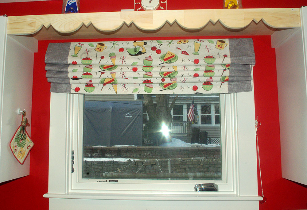 The blinds open