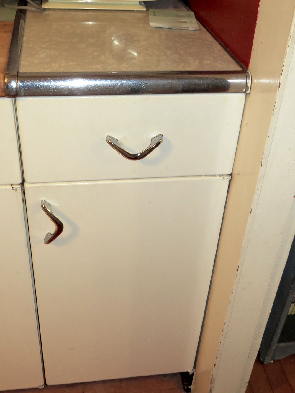 Our 50s Kitchen Renovation Cabinet