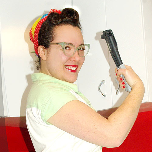 Just call me "Rosie the Riveter"!