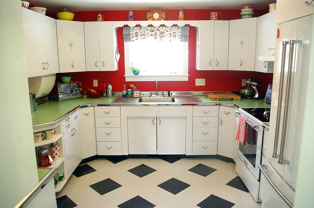 The finished kitchen