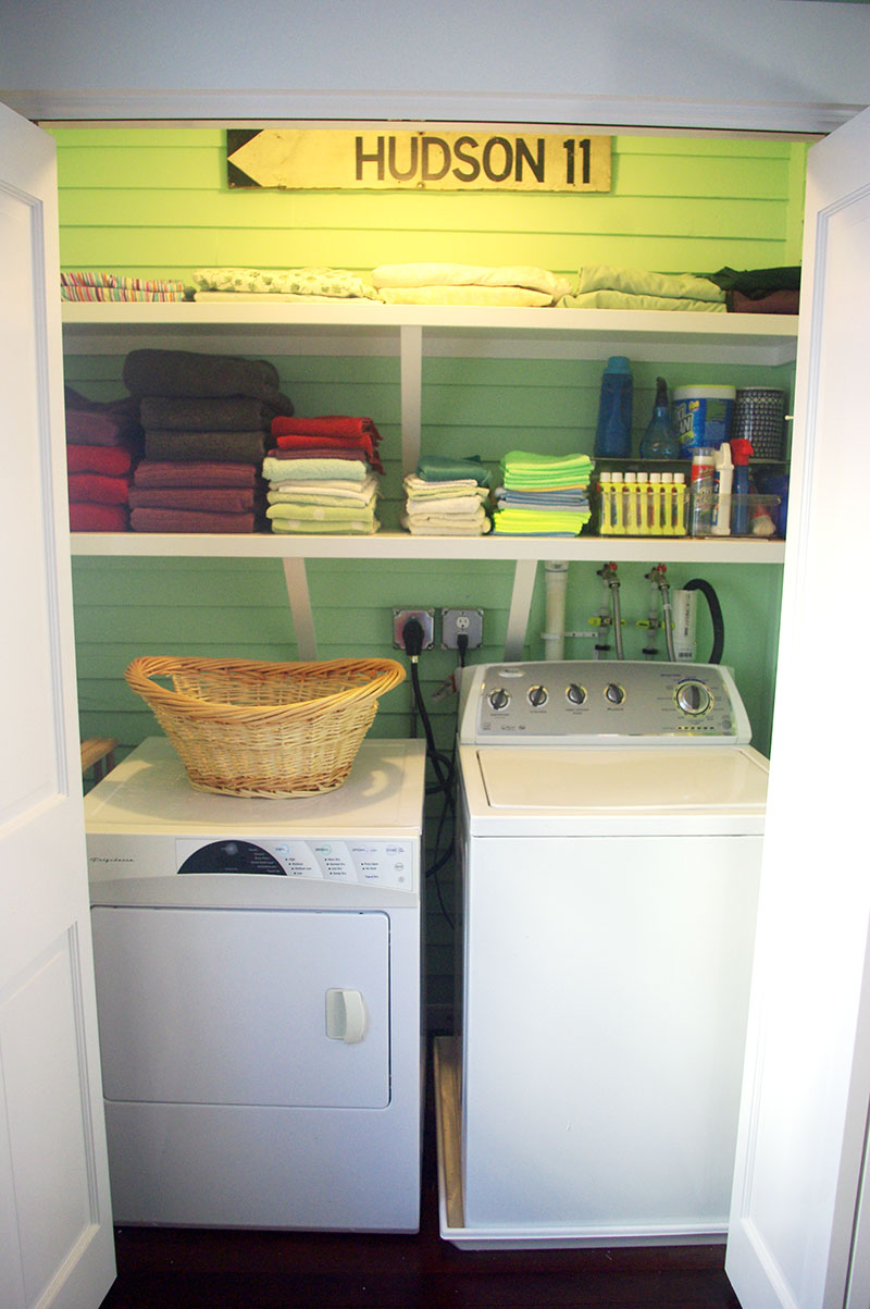 The new laundry room