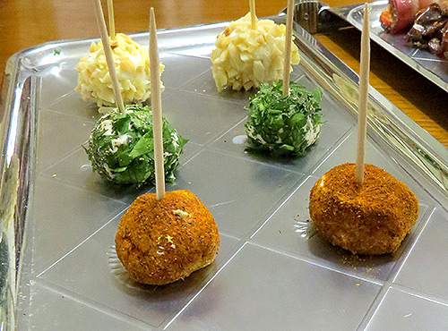 Finished Goat Cheese Truffles