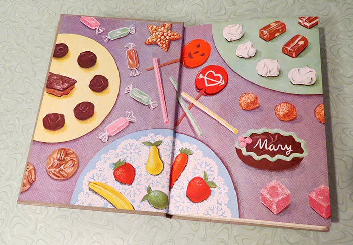 The fabulous end paper illustration
