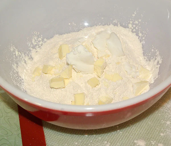The ingredients for the shell