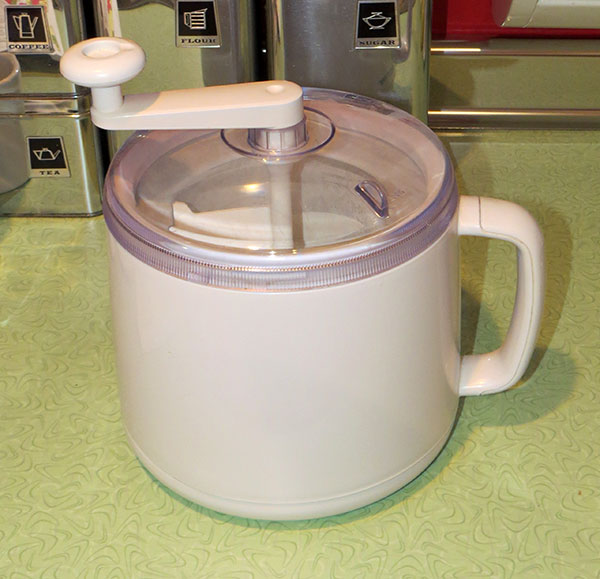 My low-tech ice cream maker