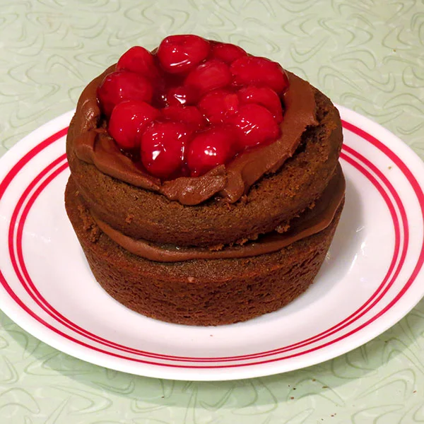 Layer three with cherries