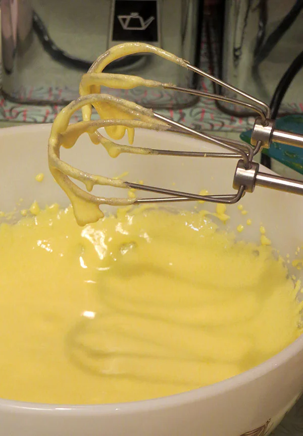 The cheese batter