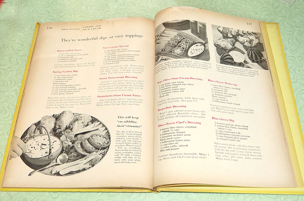 The recipe for spring garden dip