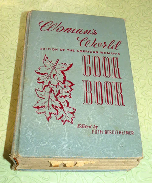  "Woman's World Edition Of The American Woman's Cook Book", from 1939