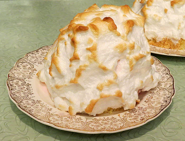 The final baked Alaskas