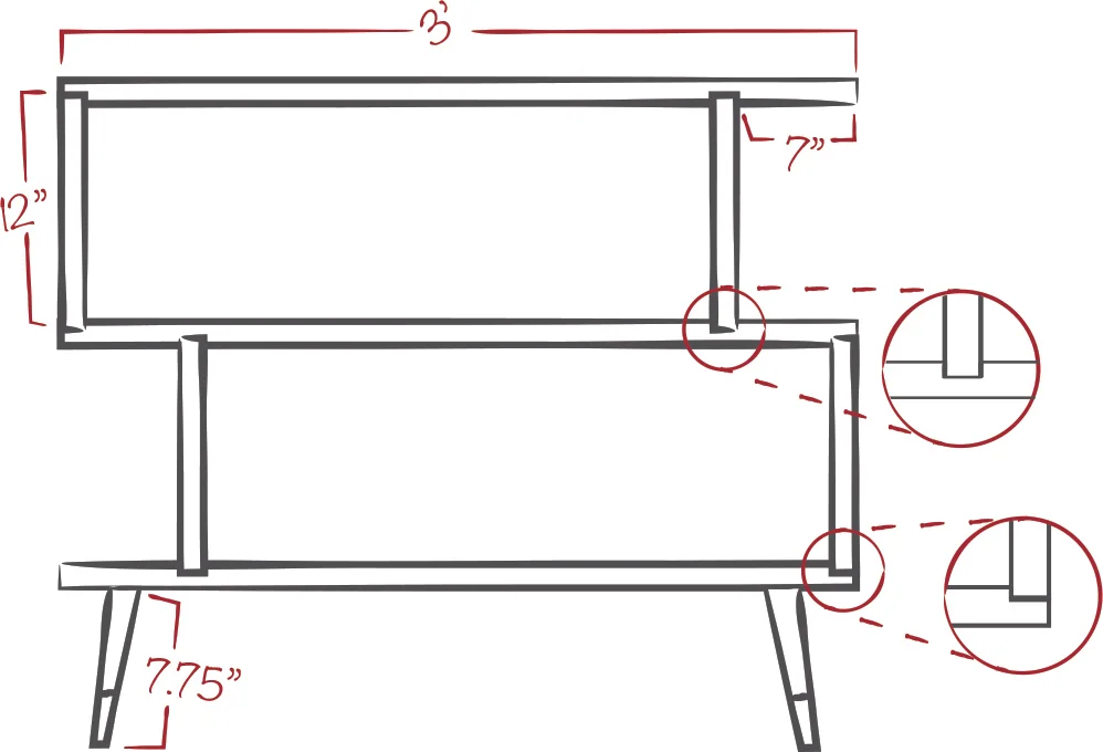 My plans for the book shelf