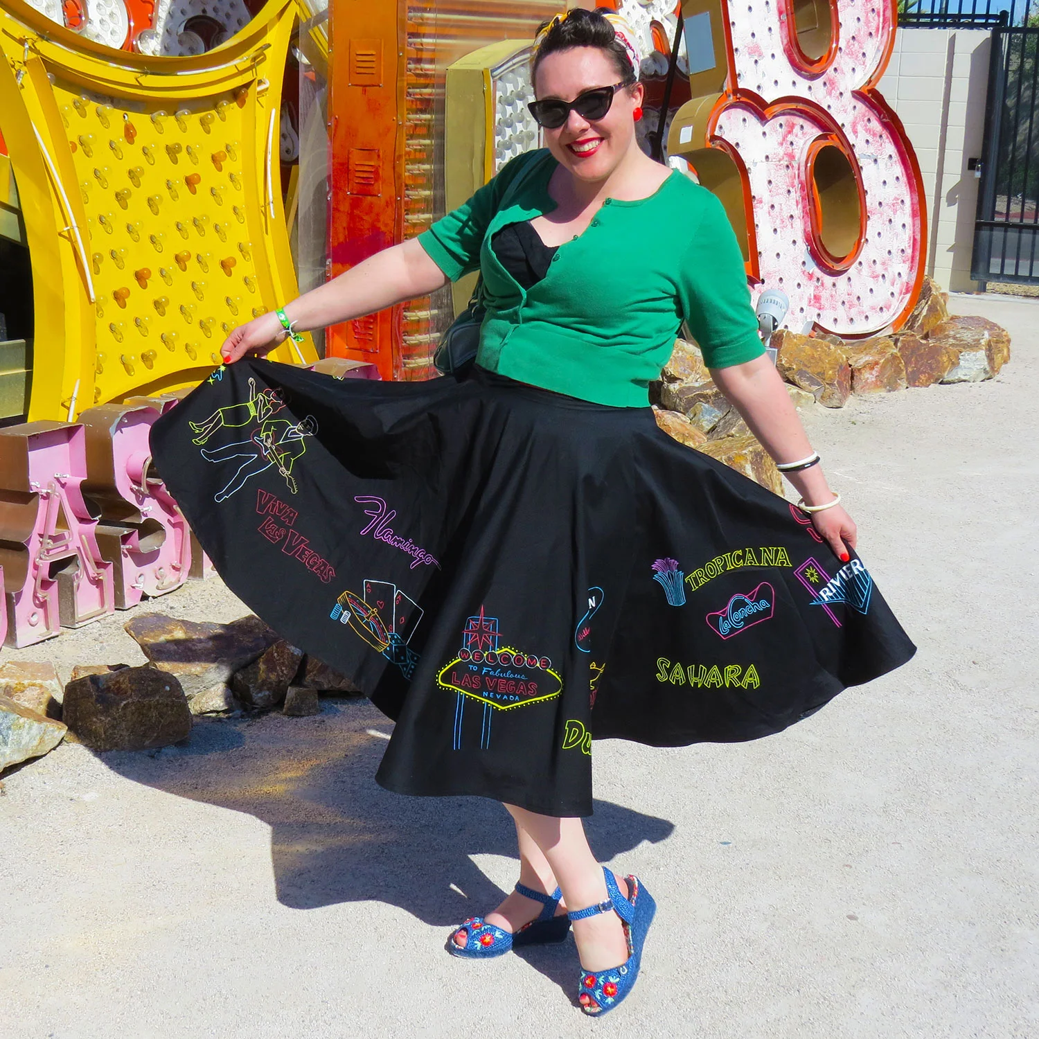 At the Neon Museum, Las Vegas, NV.