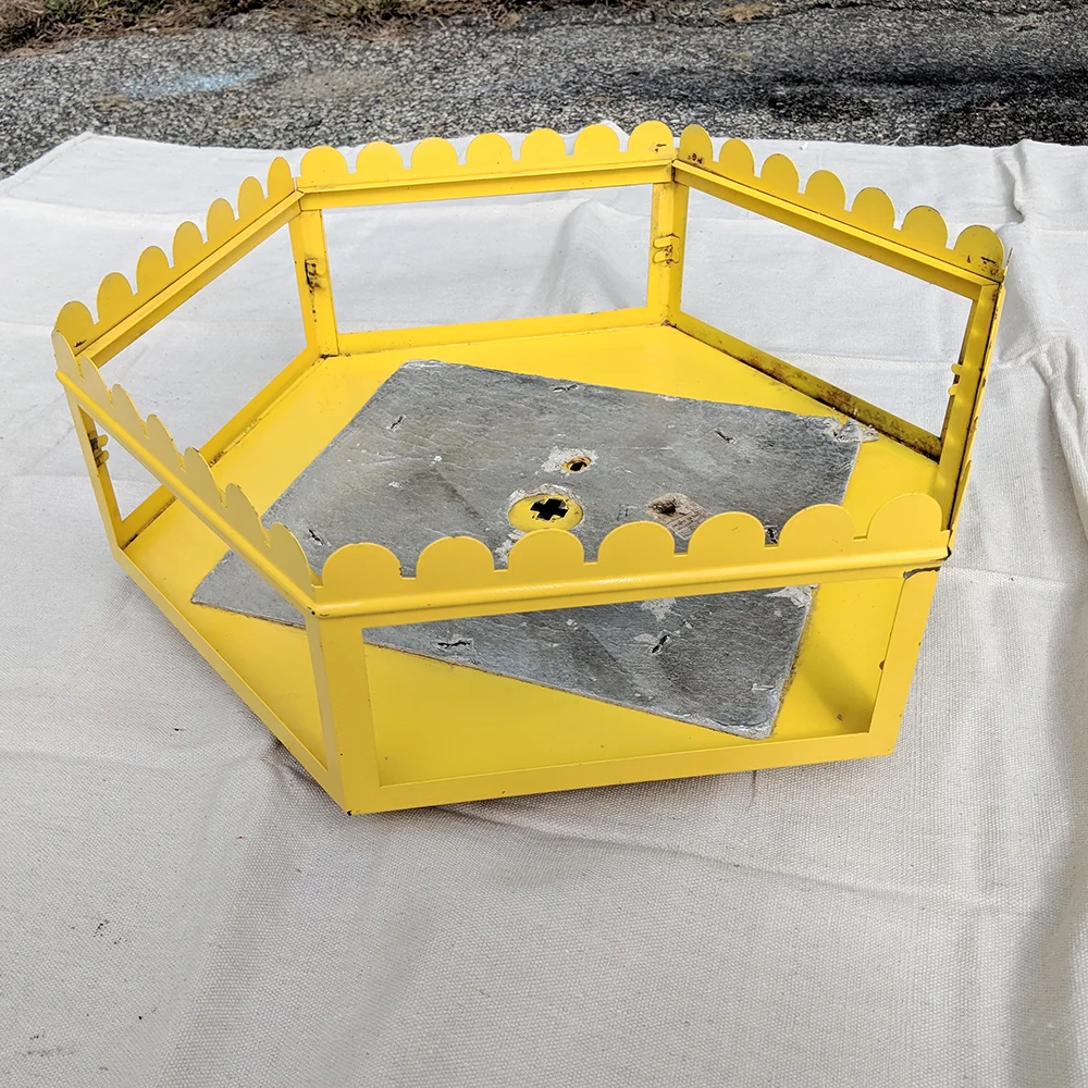 The inside of the fixture