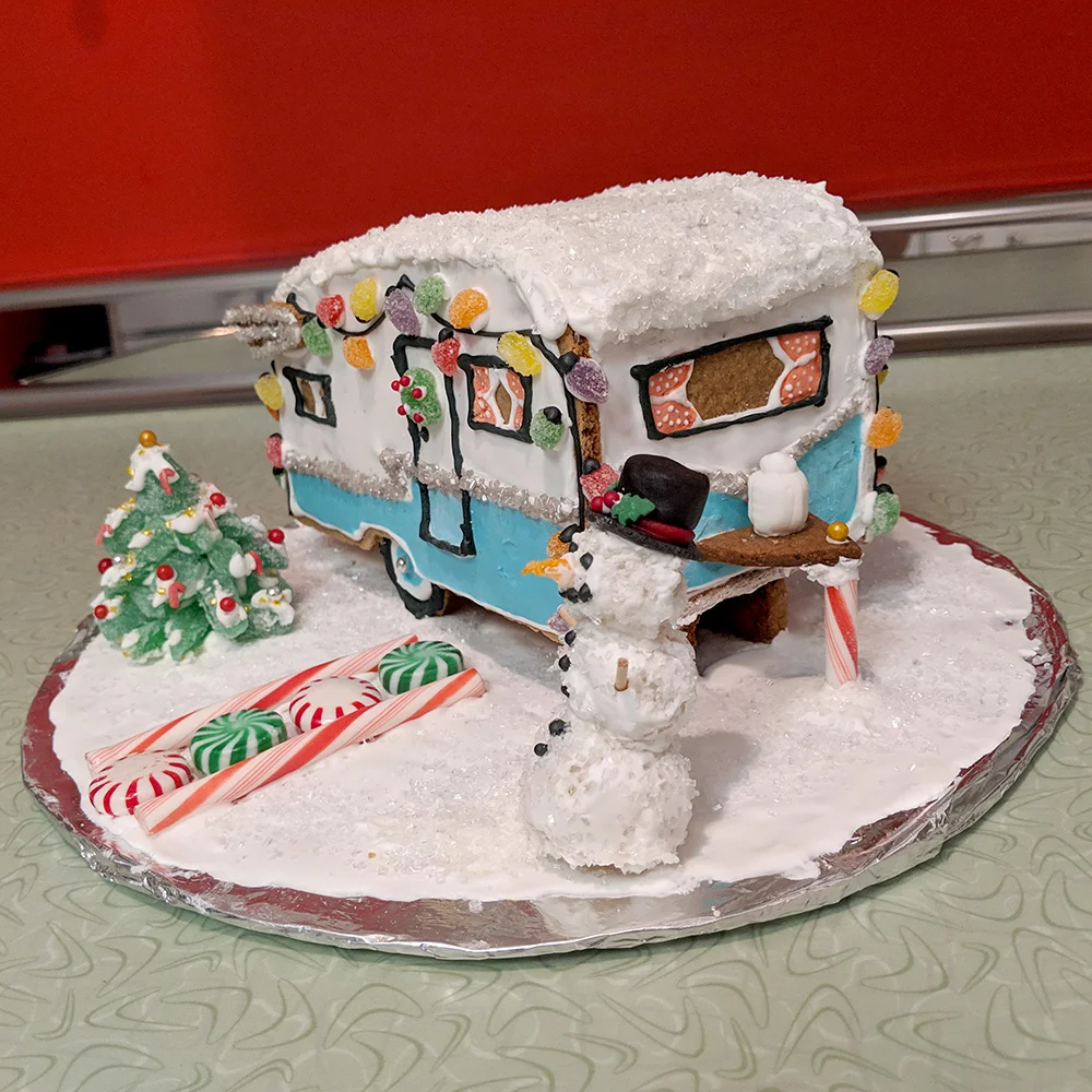 The finished camper