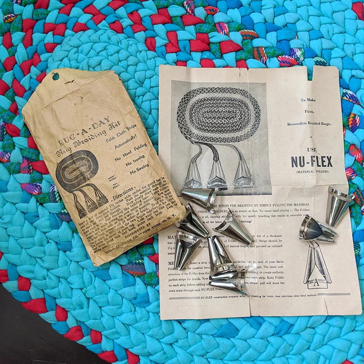 The Nu-Flex “Rug-A-Day” Rug Braiding Kit
