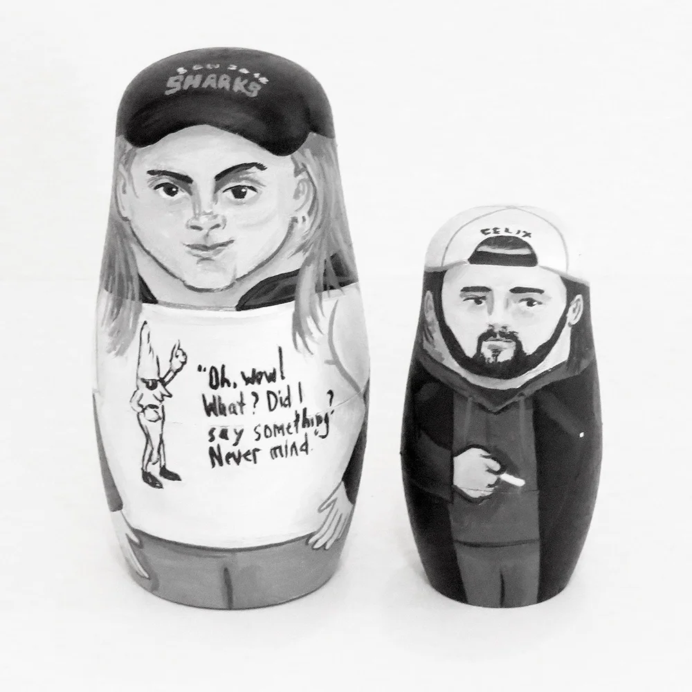Jay and Silent Bob together, as they should be.