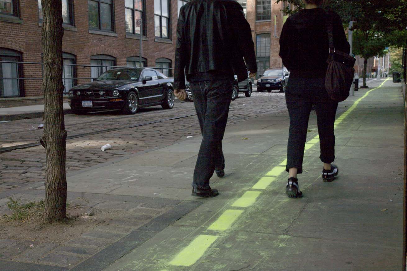 yellow line