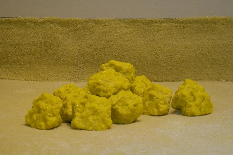 yellow rocks