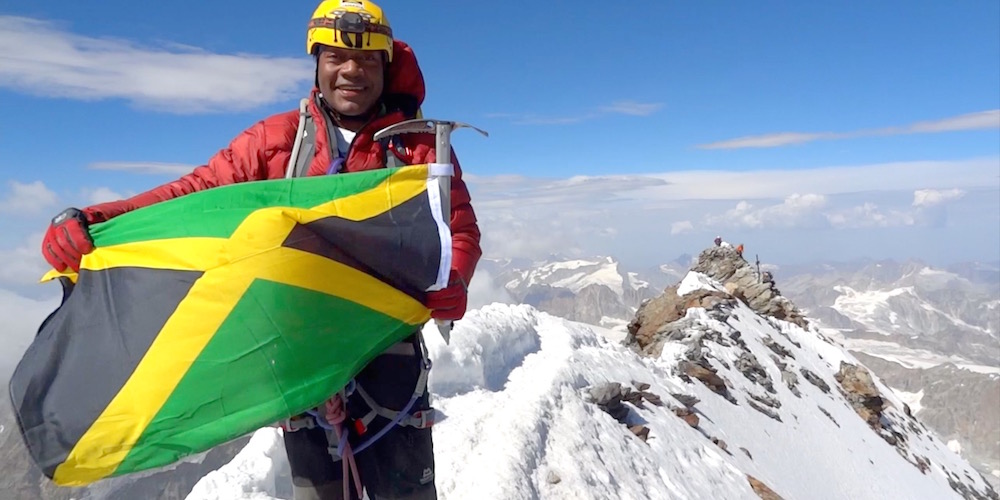 Jamaican summits the Matterhorn