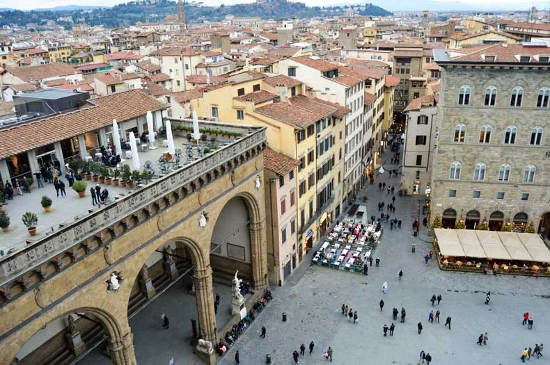 Piazza della Signoria in Firenze