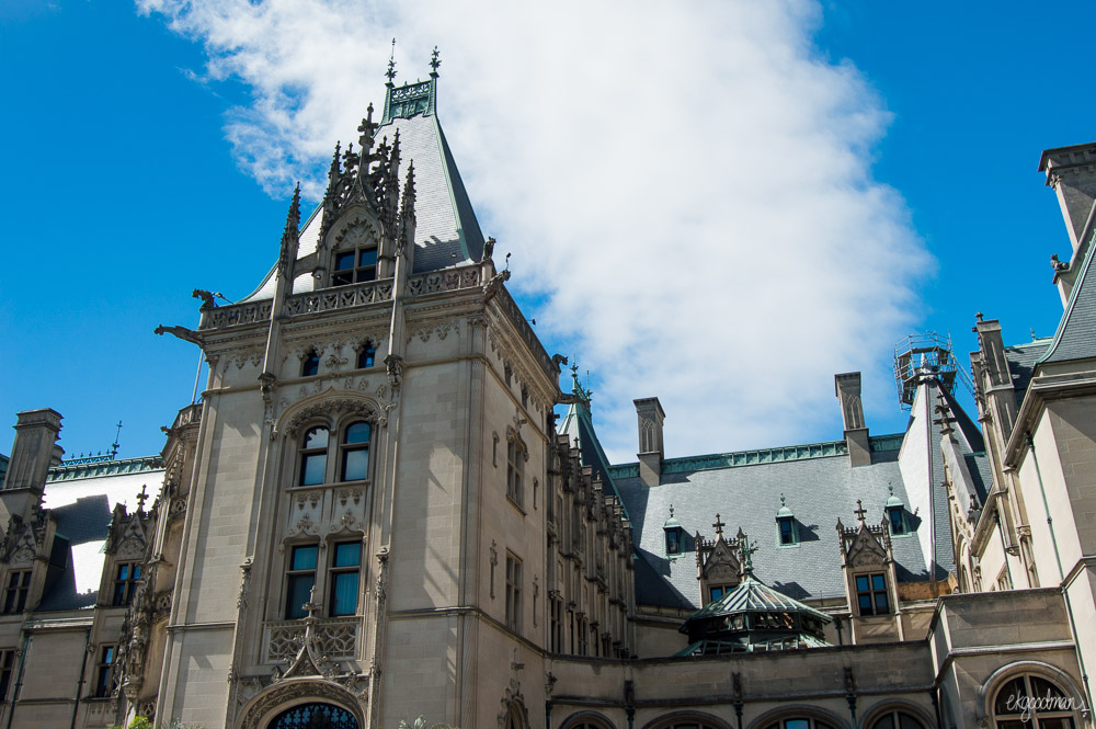 Biltmore Estate. Trying to find its best angle.