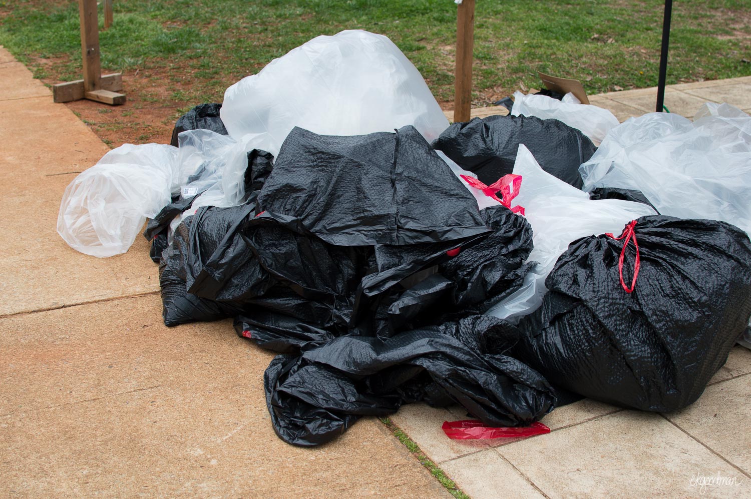 So much trash!