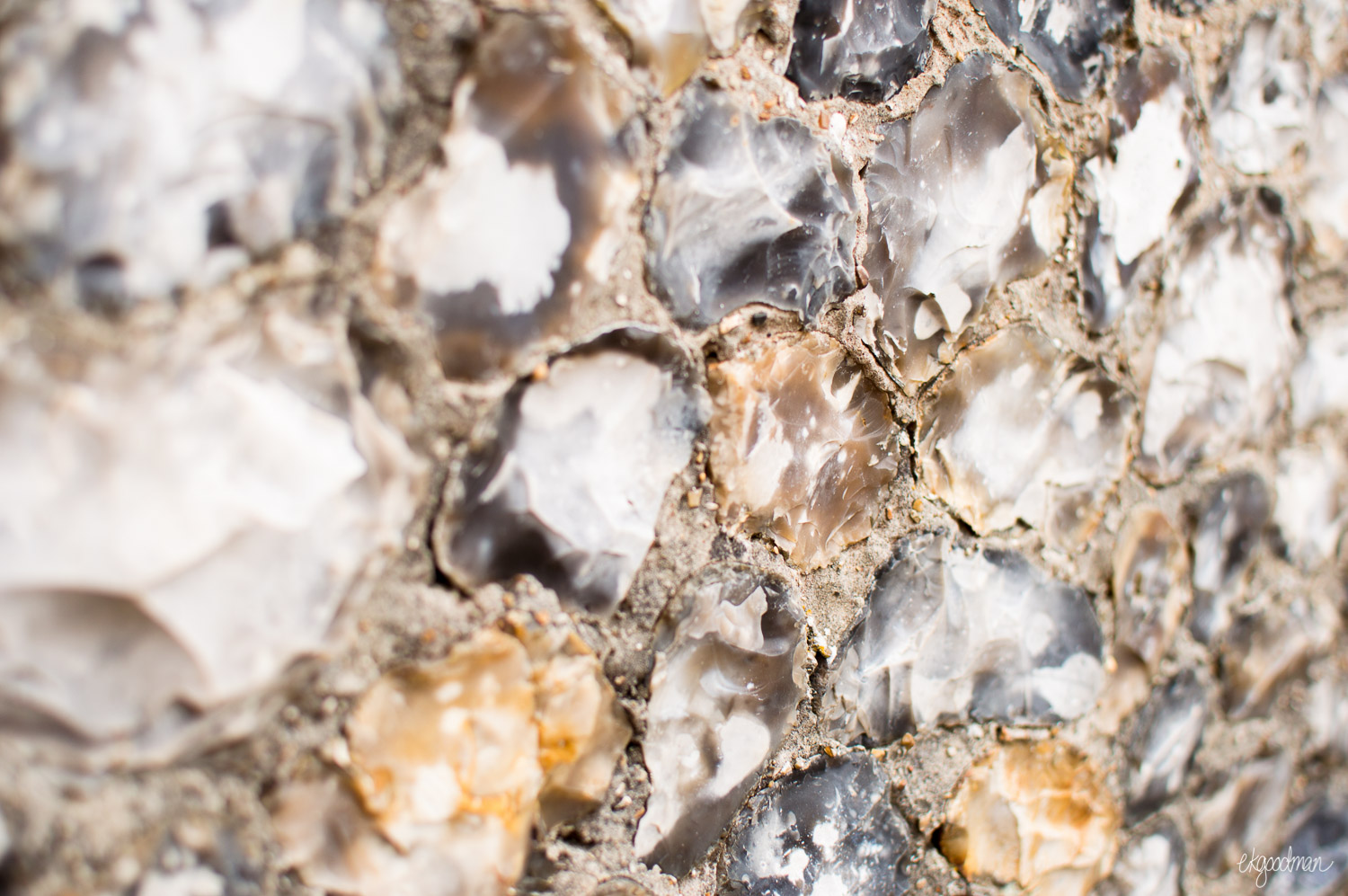 Close up of the stone.