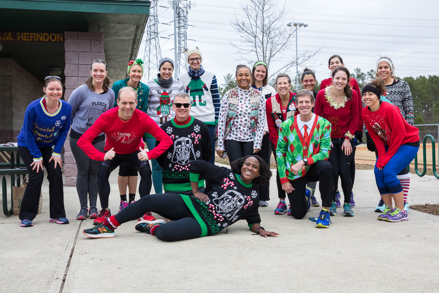 Happy runners!