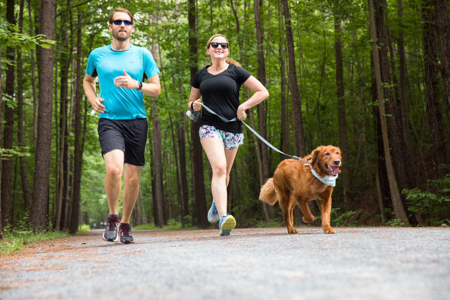 Say hi to some running friends!