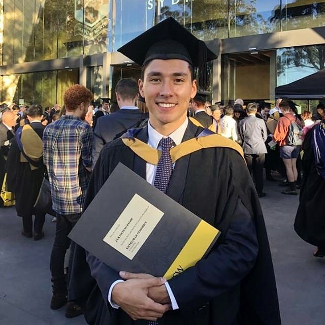 Huge congrats to Beta @jackrathie on recently graduating from the University of New South Wales in Sydney, Australia! Jack was a Beta at USD during the Fall of 2016 while he studied abroad at USD. He graduated from UNSW with a Bachelor of Commerce (Marketing) with distinction and a Bachelor of Laws (Honours). #boss