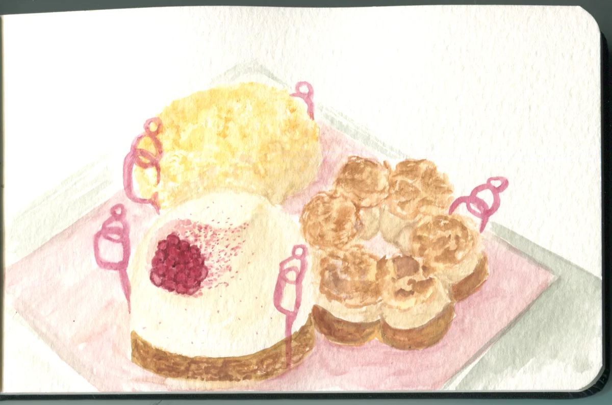Cakes from Patisserie De Reves