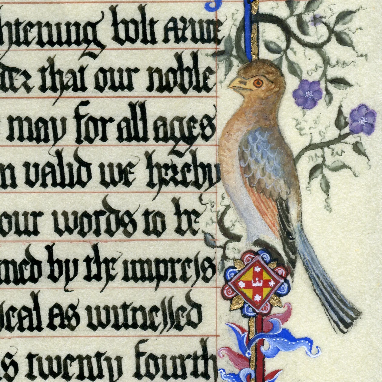 Sherborne Missal Detail