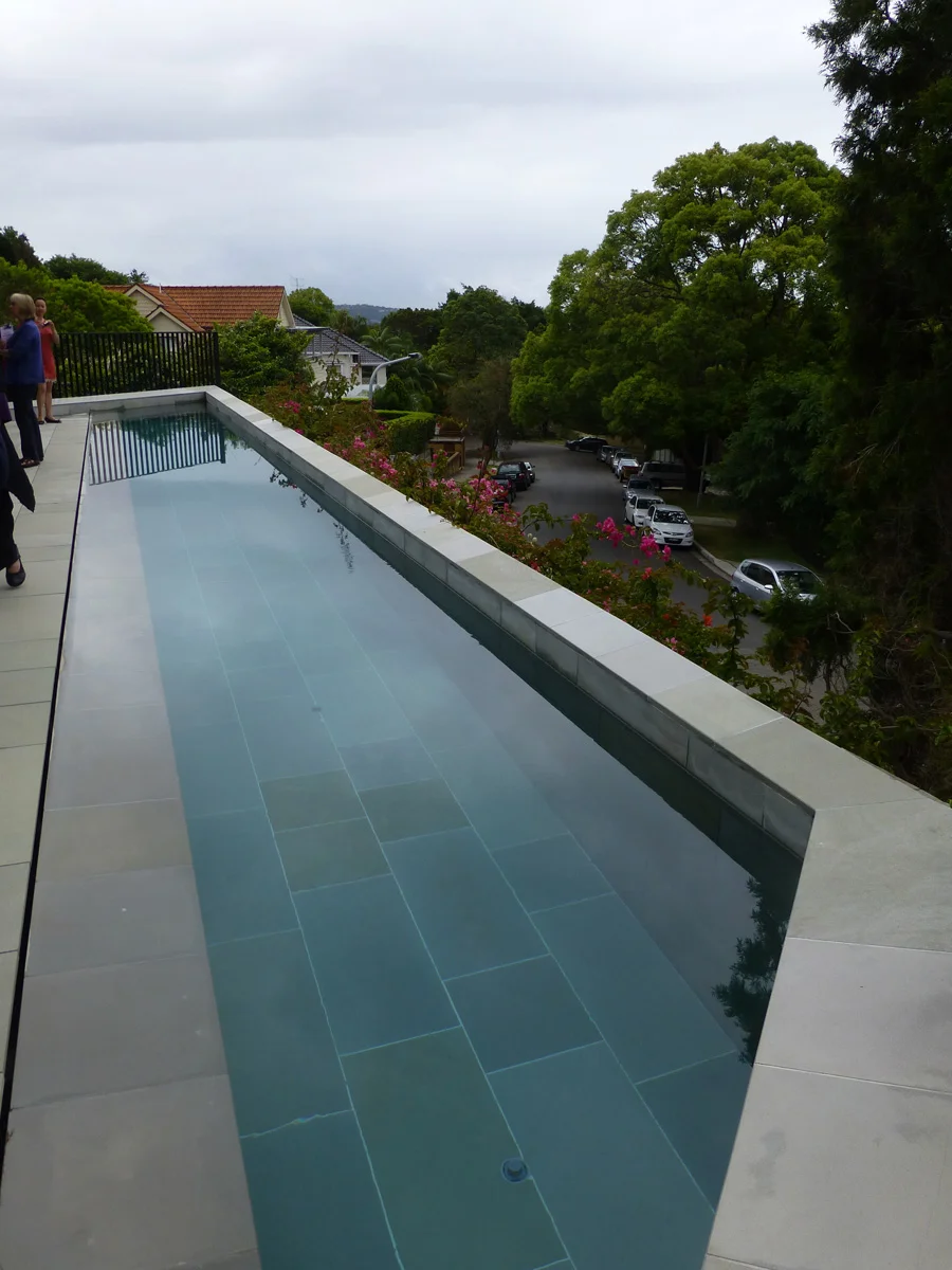 The lap pool