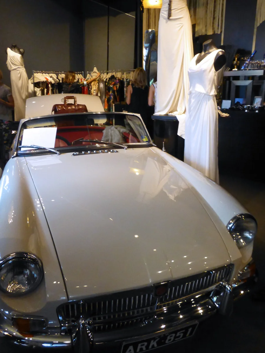 Becker Minty - The MG took centre stage and was much desired.