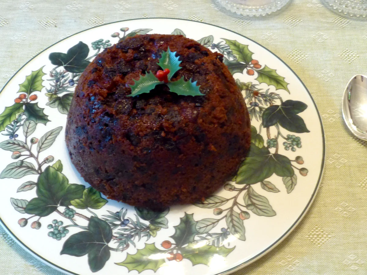 The Christmas Pudding - homemade by Mum