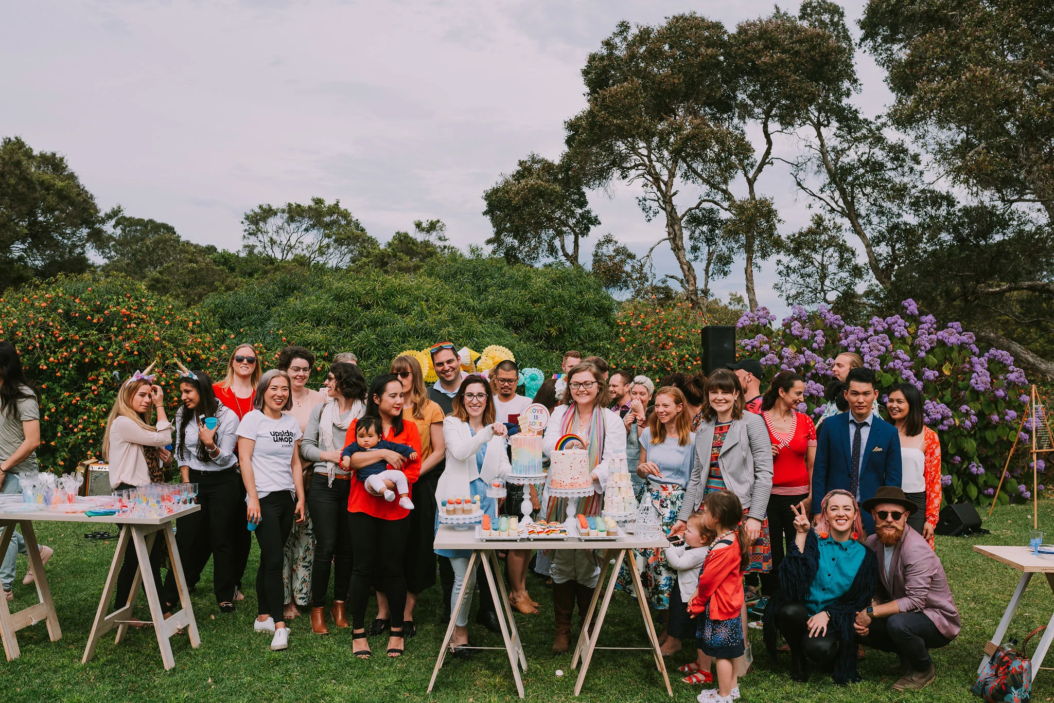 The Sydney TWE community gathered together in support of Marriage Equality. Photo by Angus Porter Photography