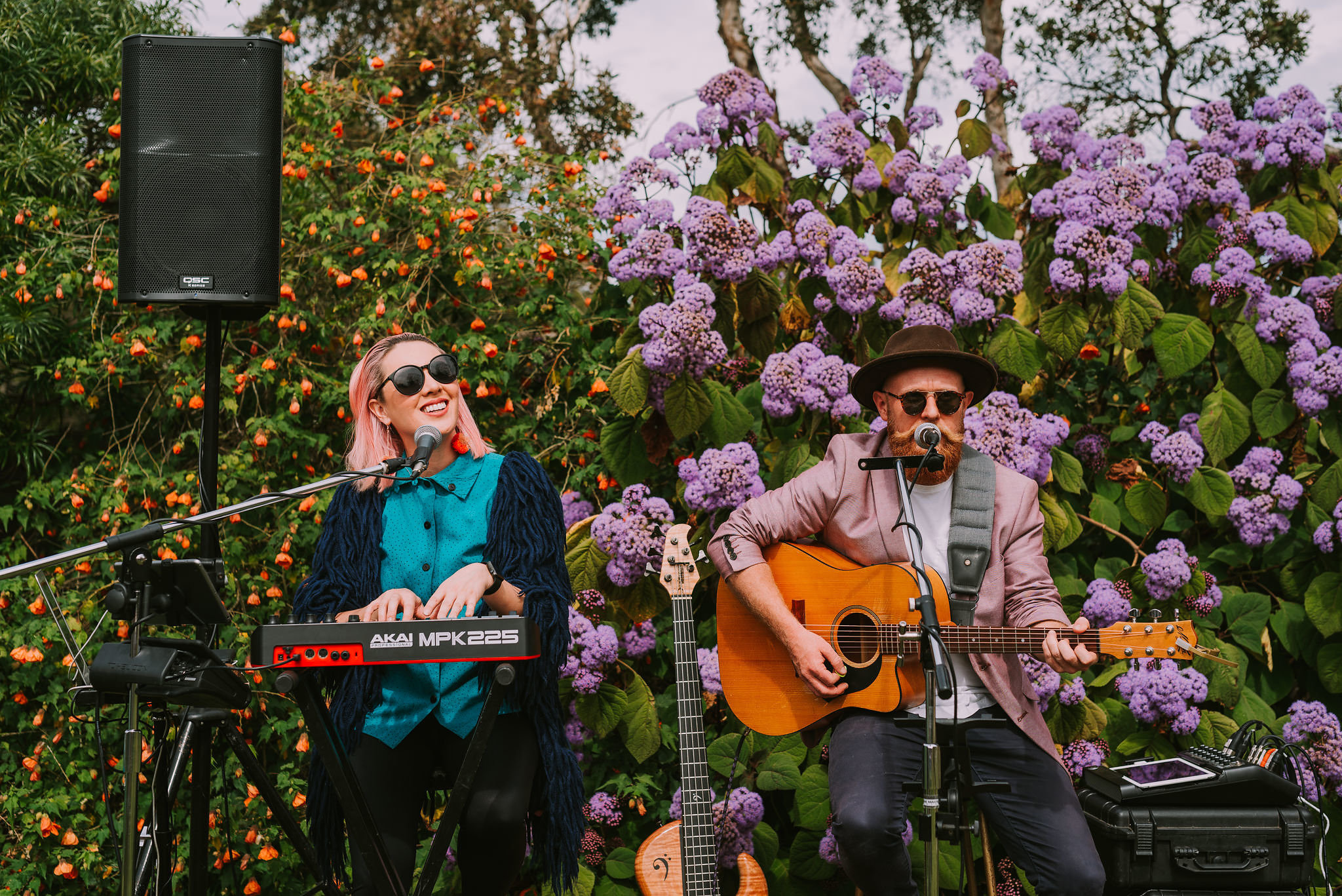 Josephine Ison from Event Entertainers provided beautiful music for us to enjoy. Photo by Angus Porter Photography