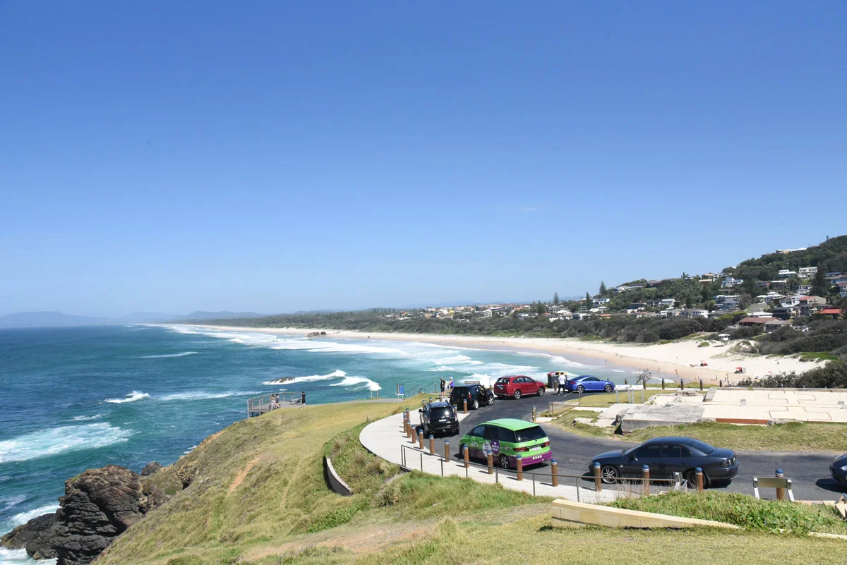 Lighthouse Beach as viewed from Point Tacking Lighthouse 