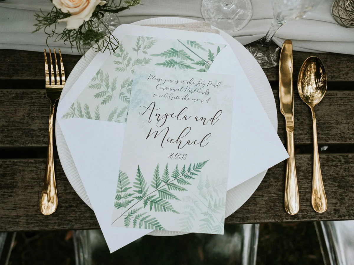 Fern Gully Wedding