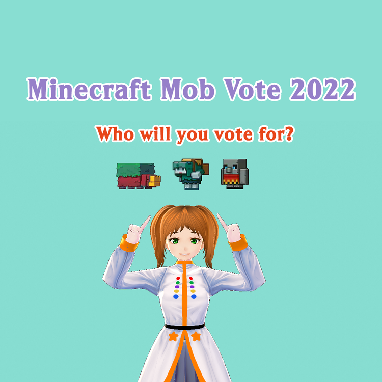 Kihori 🌸🫧CosMatsu🎄 on X: Which Minecraft mob will you vote for? They're  all so cute! #MinecraftLive #Minecraft  / X