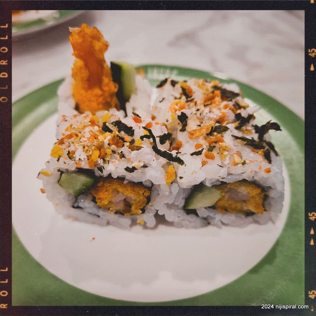 Weekly Photo: Tempura Prawn Sushi — Niji Spiral