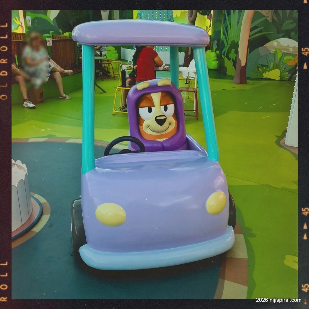 This month&rsquo;s photo theme was about Bluey World. It was a fun place to visit. It's sad it will close by March 2026.
Link is in my bio. (nijispiral.com)
.
.
#photography #toycamera #toycam #lofi #loficamera #lofiphotography #loficamera #トイデジ #トイカ