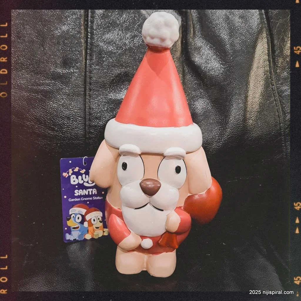 Weekly Photo: Bluey Santa Gnome