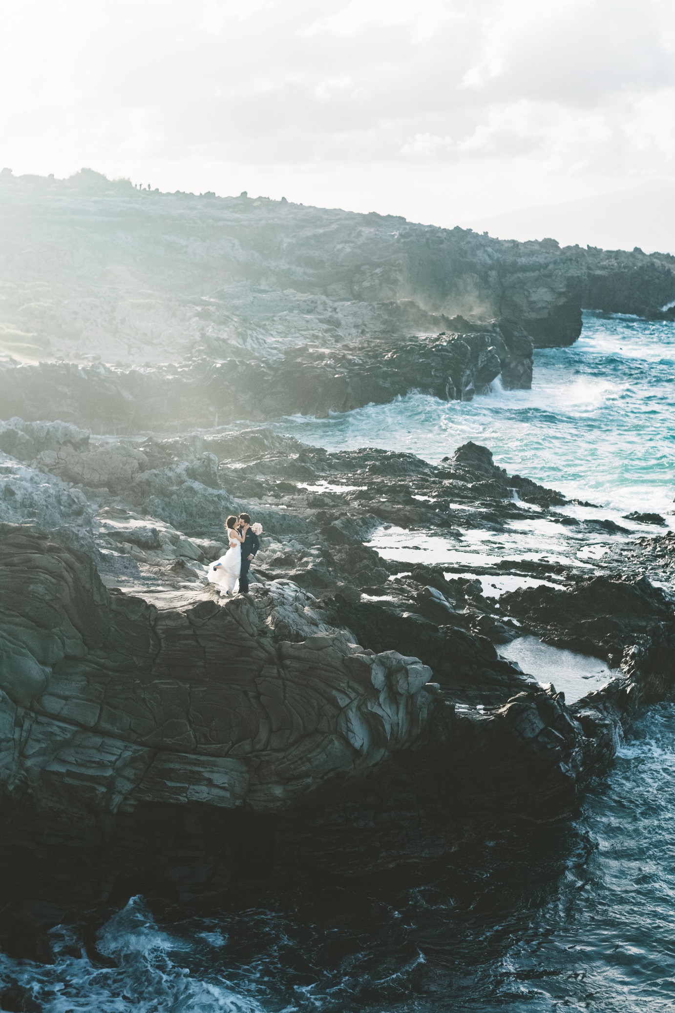 Romantic Ironwoods Beach wedding by Maui Photographer Angie Diaz  